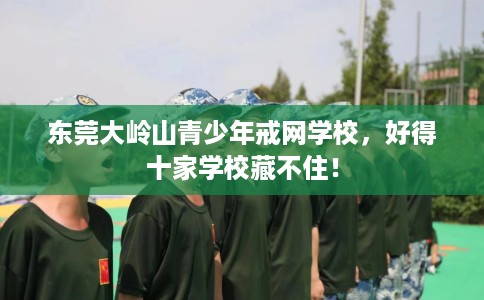 东莞大岭山青少年戒网学校,好得十家学校藏不住! 东莞大岭山青少年戒网学校,好得十家学校藏不住!
