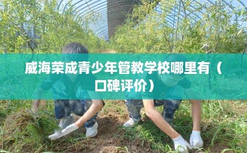 威海荣成青少年管教学校哪里有(口碑评价) 威海荣成青少年管教学校哪里有(口碑评价)