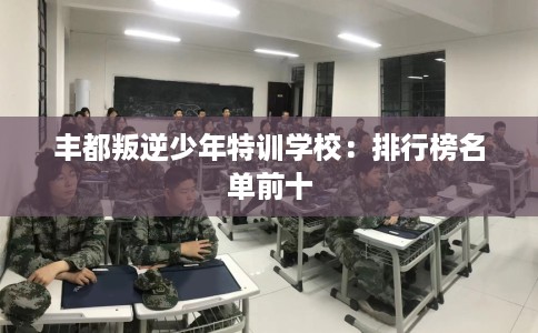 丰都叛逆少年特训学校：排行榜名单前十