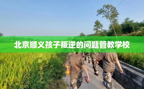 北京顺义孩子叛逆的问题管教学校 北京顺义孩子叛逆的问题管教学校