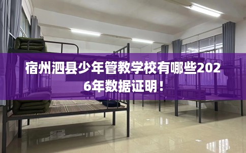 宿州泗县少年管教学校有哪些2026年数据证明! 宿州泗县少年管教学校有哪些2026年数据证明!