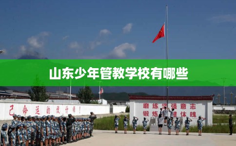 山东少年管教学校有哪些 山东少年管教学校有哪些