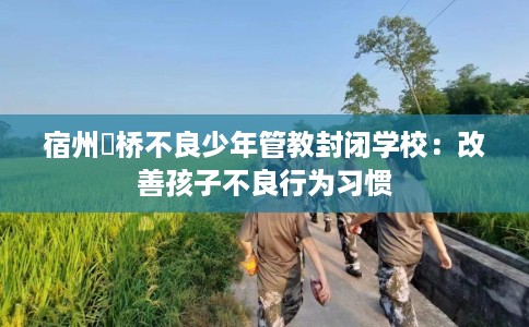 宿州埇桥不良少年管教封闭学校：改善孩子不良行为习惯
