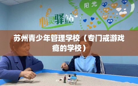 苏州青少年管理学校（专门戒游戏瘾的学校）