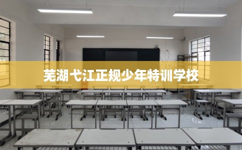 芜湖弋江正规少年特训学校