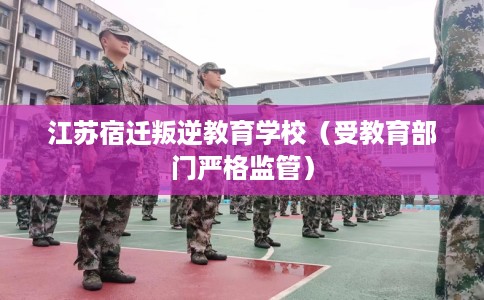 江苏宿迁叛逆教育学校（受教育部门严格监管）