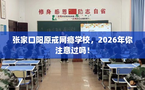 张家口阳原戒网瘾学校，2026年你注意过吗！