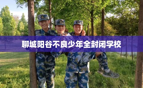 聊城阳谷不良少年全封闭学校