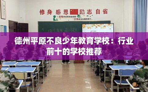 德州平原不良少年教育学校：行业前十的学校推荐