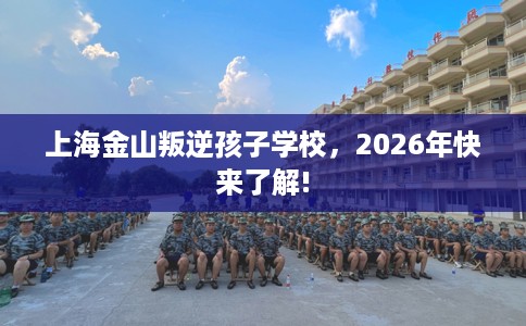 上海金山叛逆孩子学校,2026年快来了解! 上海金山叛逆孩子学校,2026年快来了解!