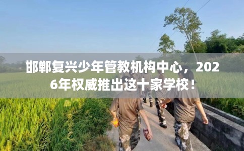 邯郸复兴少年管教机构中心，2026年权威推出这十家学校！