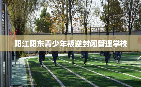 阳江阳东青少年叛逆封闭管理学校