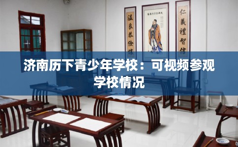 济南历下青少年学校：可视频参观学校情况