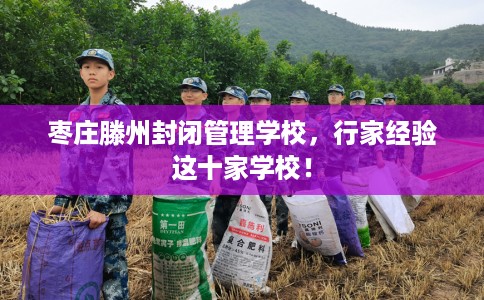 枣庄滕州封闭管理学校，行家经验这十家学校！