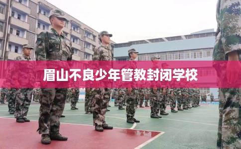 眉山不良少年管教封闭学校