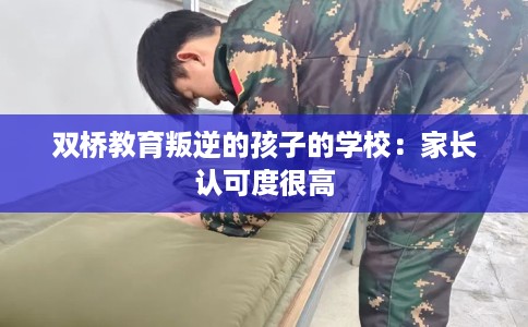 双桥教育叛逆的孩子的学校：家长认可度很高