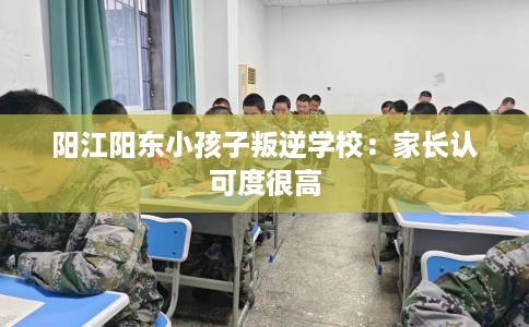 阳江阳东小孩子叛逆学校：家长认可度很高