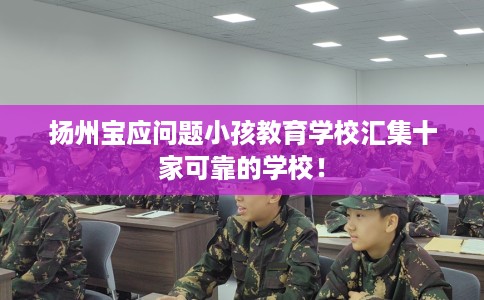 扬州宝应问题小孩教育学校汇集十家可靠的学校！