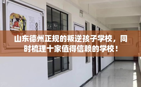 山东德州正规的叛逆孩子学校，同时梳理十家值得信赖的学校！