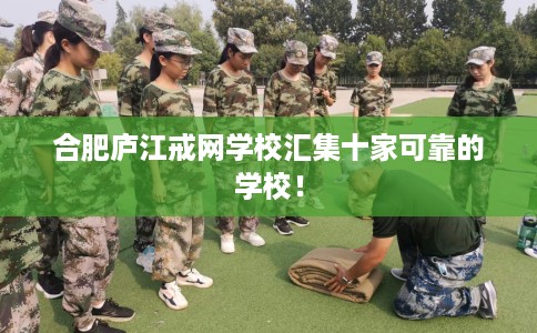 合肥庐江戒网学校汇集十家可靠的学校！