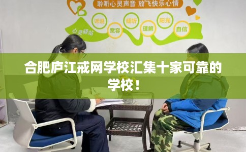 合肥庐江戒网学校汇集十家可靠的学校！