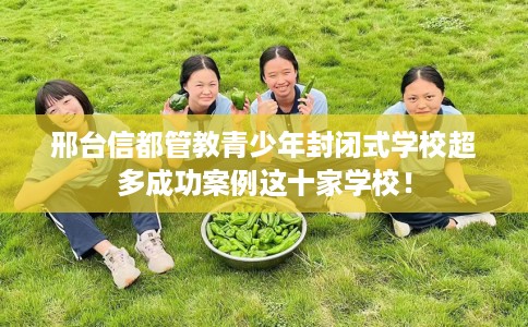 邢台信都管教青少年封闭式学校超多成功案例这十家学校！