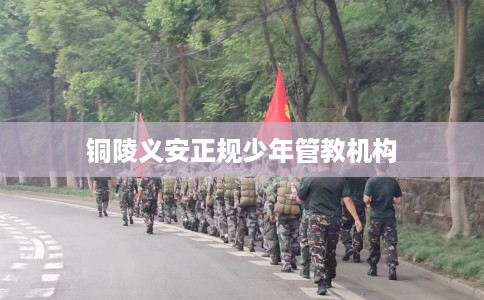 铜陵义安正规少年管教机构