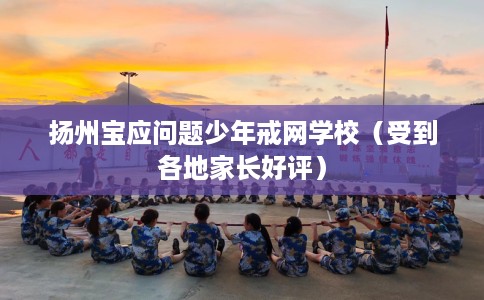 扬州宝应问题少年戒网学校（受到各地家长好评）