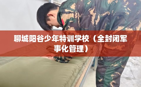 聊城阳谷少年特训学校（全封闭军事化管理）