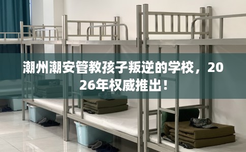 潮州潮安管教孩子叛逆的学校，2026年权威推出！