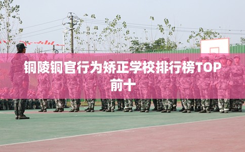 铜陵铜官行为矫正学校排行榜TOP前十