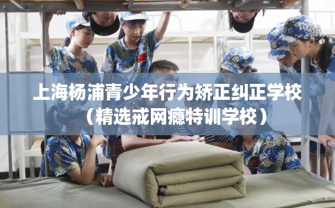 上海杨浦青少年行为矫正纠正学校（精选戒网瘾特训学校）
