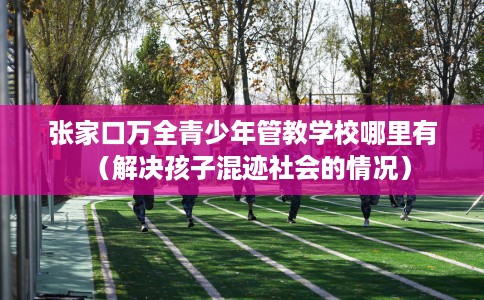 张家口万全青少年管教学校哪里有（解决孩子混迹社会的情况）