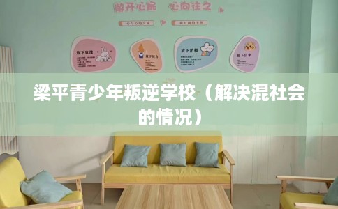 梁平青少年叛逆学校（解决混社会的情况）