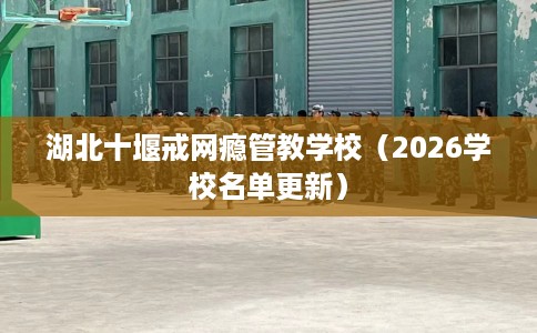 湖北十堰戒网瘾管教学校（2026学校名单更新）