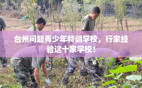 台州问题青少年特训学校，行家经验这十家学校！