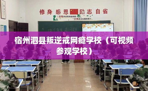 宿州泗县叛逆戒网瘾学校（可视频参观学校）