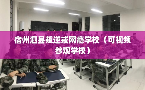 宿州泗县叛逆戒网瘾学校（可视频参观学校）