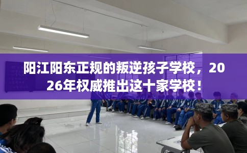 阳江阳东正规的叛逆孩子学校，2026年权威推出这十家学校！
