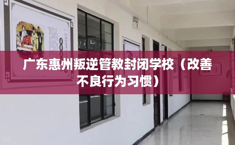 广东惠州叛逆管教封闭学校（改善不良行为习惯）