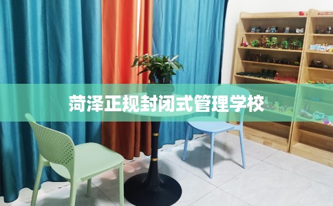 菏泽正规封闭式管理学校