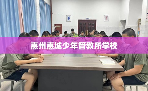 惠州惠城少年管教所学校