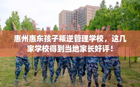 惠州惠东孩子叛逆管理学校，这几家学校得到当地家长好评！