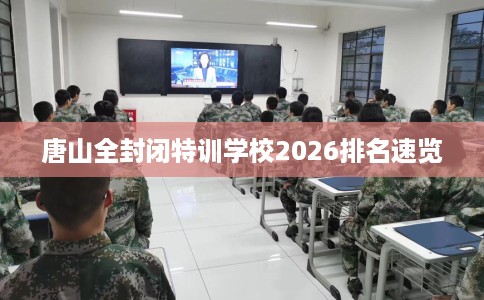 唐山全封闭特训学校2026排名速览