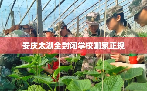 安庆太湖全封闭学校哪家正规
