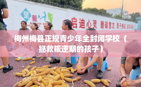 梅州梅县正规青少年全封闭学校（拯救叛逆期的孩子）