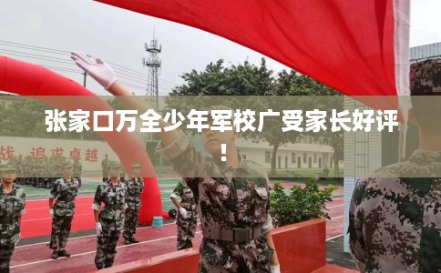 张家口万全少年军校广受家长好评! 张家口万全少年军校广受家长好评!