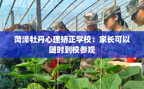 菏泽牡丹心理矫正学校:家长可以随时到校参观 菏泽牡丹心理矫正学校:家长可以随时到校参观
