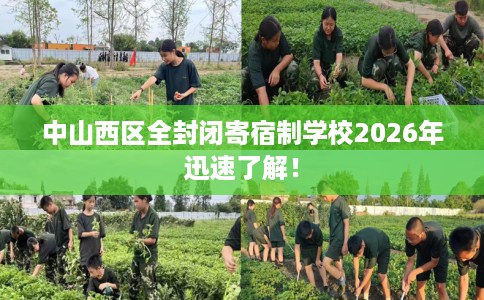 中山西区全封闭寄宿制学校2026年迅速了解！
