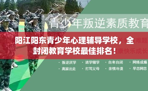 阳江阳东青少年心理辅导学校，全封闭教育学校最佳排名！